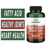 Swanson Black Currant Seed Oil - 500 mg -180 Softgels