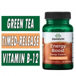 Swanson Energy Boost - Delayed Release - 60 Capsules Bottle Image