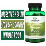 Swanson Full Spectrum Ginger Root - 540 mg - 100 Caps Image
