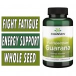 Swanson Full Spectrum Guarana - 500 mg - 100 Capsules Bottle Image