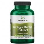 Swanson Ginkgo Biloba Extract - 60 mg - 240 Caps bottle image