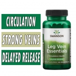 Swanson Leg Vein Essentials - 60 Veg Drcaps Bottle Image