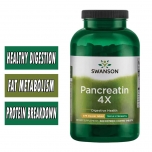 Swanson Pancreatin 4x - 375 mg - 300 Tablets