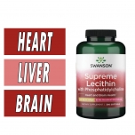 Swanson Supreme Lecithin with Phosphotidylcholine - 300 Softgels Bottle Image