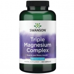 Swanson Triple Magnesium Complex - 400 mg - 300 Caps Bottle Image