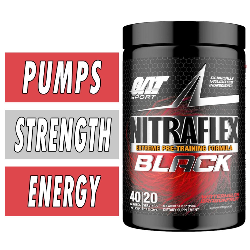 Nitraflex Black Gat Sports Pre Workout