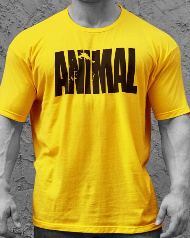 Animal T-Shirt, Yellow | Universal Nutrition
