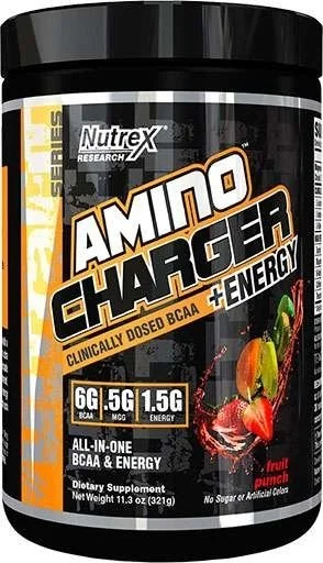 Nutrex Amino Charger Energy - Fruit Punch - 30 Servings for Cheap at  ®