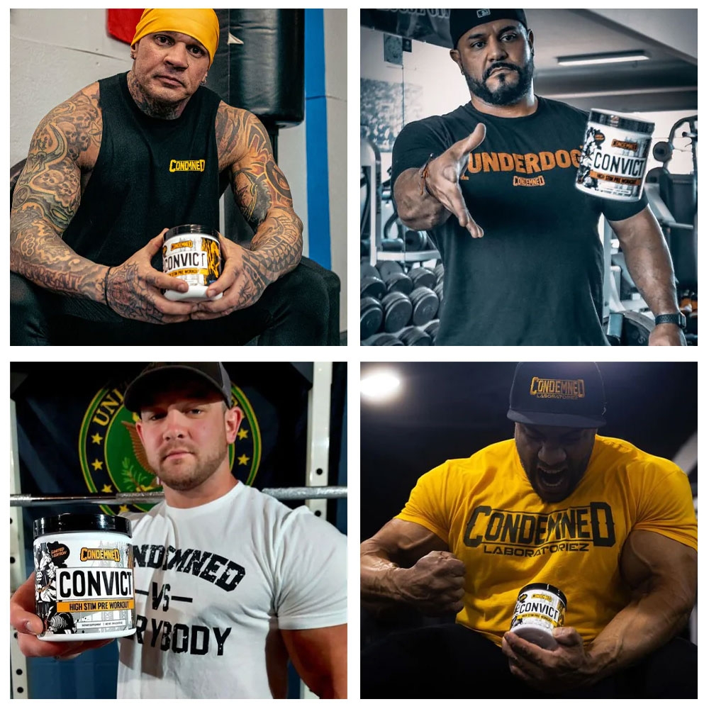 Convict Condemned Labz High Stim Pre Workout