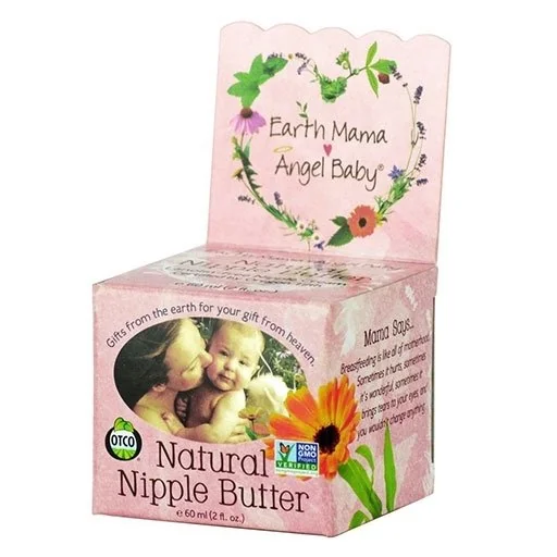 Earth Mama Angel Baby Nipple Butter, Natural - 2 fl oz