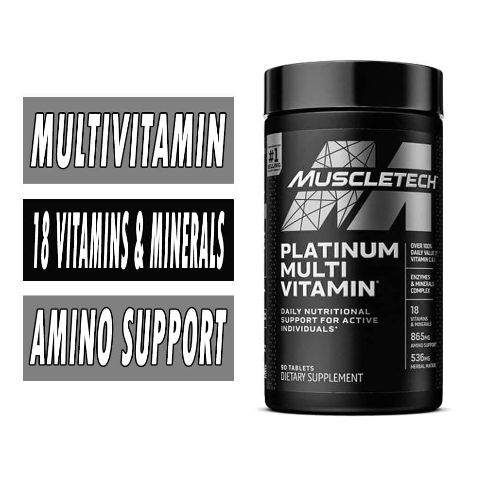 Platinum multivitamin | daily support | muscletech