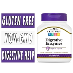 21st Century Digestive Enzymes 60 Caps