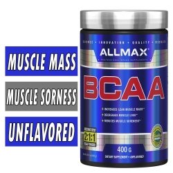 Allmax BCAA 2:1:1 Unflavored 400 Grams
