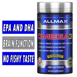 Allmax Omega-3 180 Softgels