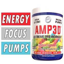 AMP3D Pre Workout Bottle Image