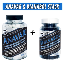 Hi-Tech Pharmaceuticals Anavar and Dianabol Stack - 4 Week Cycle Bottle Image