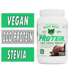 Black Magic Plant Protein - Chocolate Ice Cream - 2LB Image