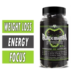 Black Mamba Fat Burner, By Innovative Laboratories, Hyper Rush, 90 Caps, Bottle Image