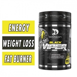 Black Viper Fat Burner By Dragon Pharma, 90 Caps