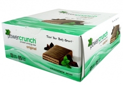 Power Crunch Bars By BNRG, Chocolate Mint 12/Box