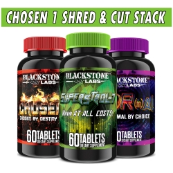 Blackstone Labs Chosen 1 Shred and Cut Stack - 4 Week Cycle Bottle Image