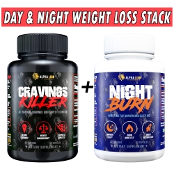 Alpha Lion Day and Night Weight Loss Stack Bottle Image
