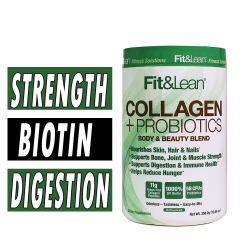 Fit and Lean Collagen Plus Probiotics - 30 Servings