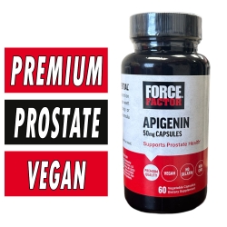 Force Factor Apigenin - 50 mg - 60 Veg Capsules Bottle Image