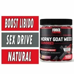 Force Factor Horny Goat Weed Gummies Bottle Image