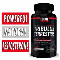 Force Factor Tribulus Terrestris - 1000 mg - 60 Caps Bottle Image