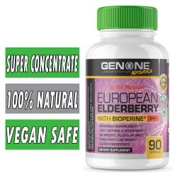 Genone Elderberry (European) - 90 Capsules