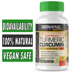 Genone Turmeric Curcumin - 90 Capsules