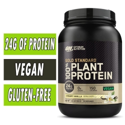 Gold Standard Plant Protein By Optimum Nutrition Bottle Image