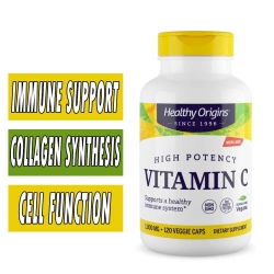 Healthy Origins Vitamin C - 1000 mg - 180 Tabs