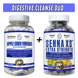 Digestive Cleanse Duo - Hi Tech Pharmaceuticals (Apple Cider Vinegar + Senna XS) Bottle Image