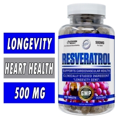 Hi-Tech Pharmaceuticals Resveratrol - 500mg - 90 Tablets
