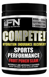 Compete By iForce Nutrition, Fruit Punch Slam, 50 Servings