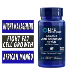 Life Extension Advanced Anti-Adipocyte Formula - 60 Veg Caps bottle image