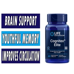 Life Extension Cognitex Elite - 60 Veg Tabs bottle image