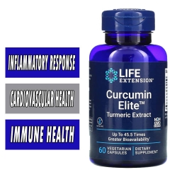 Life Extension Curcumin Elite - 60 Veg Capsules