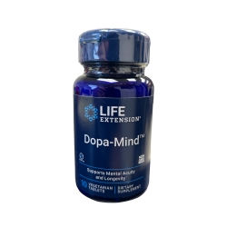 Life Extension Dopa Mind - 10 Veg Tablets - Trial Size Bottle Image