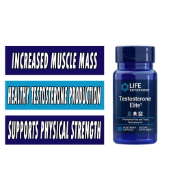 Life Extension Testosterone Elite - 30 Veg Caps bottle image