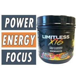 Limitless X16 Pre Workout - Magnum - Fully Loaded Bottle Image