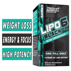 Lipo-6 Black Hers By Nutrex, 60 Caps