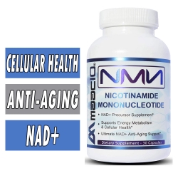 MAAC 10 Formulas NMN - Nicotinamide Mononucleotide - 125 MG - 30 Capsules Bottle Image
