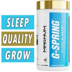 Magnum G-Spring - 48 Capsules - Sleep Aid Bottle Image