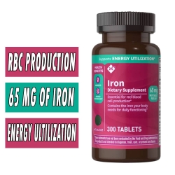 Member's Mark Iron - 65 mg - 300 Tablets