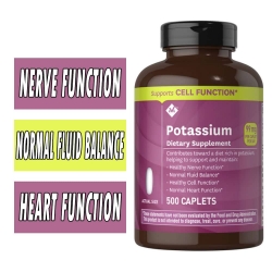 Member's Mark Potassium - 99 mg - 500 Caplets