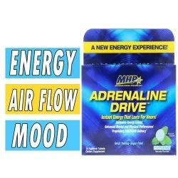 MHP Adrenaline Drive - Peppermint - 30 Tablets Box Image