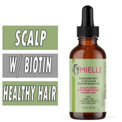 Mielle Rosemary Mint Scalp and Hair Strengthening Oil - 2 fl oz Bottle Image